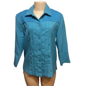 Momentum Long Sleeve Top Medium Blue skuH